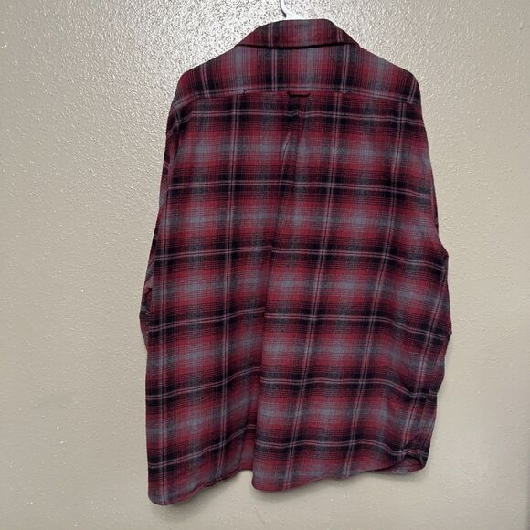 Jachs Heritage Flannel Mens 3XL Plaid Cabincore Camp Work Shirt Utility Shacket - Picture 2 of 6